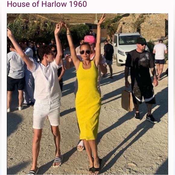 House of Harlow 1960 x Revolve Fátima Dress Sz.Small - Picture 2 of 7